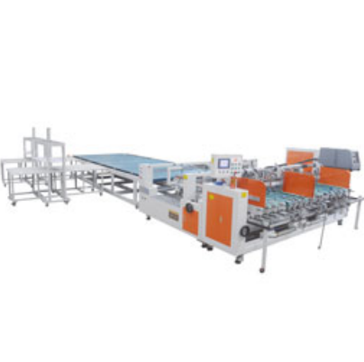 AB Pieces Semi-Automatic Flute Laminating Machine